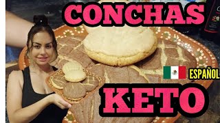 CONCHAS KETO CETOGÉNICAS RECETAS MEXICANAS CETOGÉNICA KETO [upl. by Anastasius]