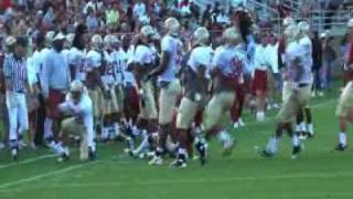 Florida State Football Spring Game Highlights [upl. by Apur]