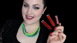 STILA STAY ALL DAY LIQUID LIPSTICK REVIEW  LIVE SWATCHES amp DEMO [upl. by Atnuahsal]