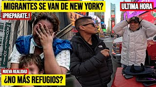 🔥¿EXPULSAN a MIGRANTES No más REFUGIOS en ESTADOS UNIDOS  NEW YORK [upl. by Botnick959]