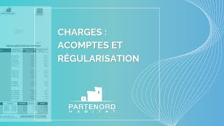 Charges  acomptes et régularisation [upl. by Smiley]