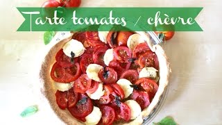 Tarte tomates chèvre [upl. by Wunder]