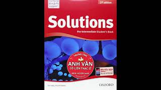 Solutions PreIntermediate Students Book  Unit 10 [upl. by Hultin]