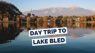 Lake Bled Travel Guide  Day Trip from Ljubljana Slovenia [upl. by Oicatsana]