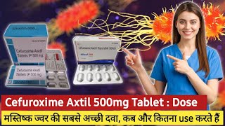 Cefuroxim axetil tablets ip 250 mg  Ceftum 500 uses hindi  ceftum 500 tablet uses  Pharmahuts [upl. by Seugirdor797]