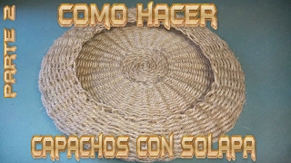 Como hacer capachos con solapa parte 2 [upl. by Soilissav]