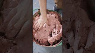 Recycling Clay From Smashed Pot to Usable Stoneware Shorts [upl. by Eeimaj979]