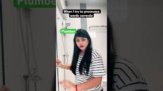 When I try to pronounce words correctly 😫relatable 😜🤣 comedy funny youtube shortsfeed video [upl. by Luebke]