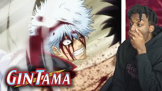 OH THEY FIGHT  Top 10 Gintama Fights REACTION [upl. by Fontana]