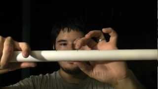 How to Build a Hankyu Takedown Japanese Style PVC Bow Part 1 [upl. by Salli]