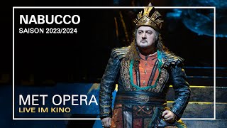 NABUCCO  Trailer  MET OPERA LIVE IM KINO  Saison 20232024 [upl. by Sudderth]