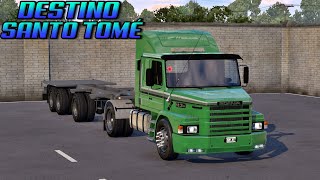 VIAJE PARA SANTO TOMÉ  NUEVOS ACCESORIOS PARA EL 113  DE EMPLEADO A DUEÑO DE UNA FLOTA EN ETS2 [upl. by Audrie]