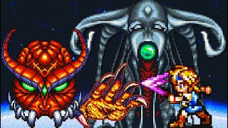 Illusion of Gaia SNES All Bosses No Damage [upl. by Chrysler785]