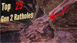 Top 24 Ratholes  Genesis 2 Ark Survival Evolved  Broken Spots [upl. by Nonah482]