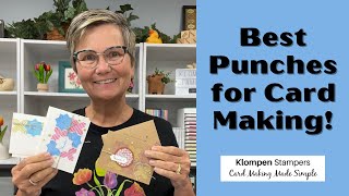 Use Fun Punches for Easy Card Making [upl. by Ayhtnic299]