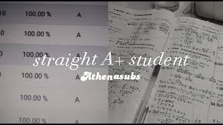 straight A student • increase intelligence subliminal FREE from low grades good grades only [upl. by Wilkins440]