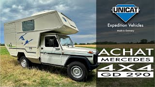 UNICAT Expedition Vehicle  ACHAT Mercedes GD290 [upl. by Calmas]