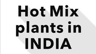 Asphalt Hot mix plant  hot mix plant images  hotmixplant  hot mix plant working in india 2019 [upl. by Sabrina295]