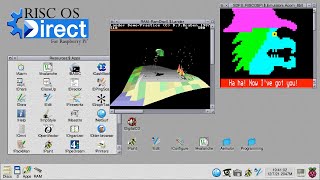 Acorn Archimedes RISC OS on Raspberry Pi 400 [upl. by Nitsid129]