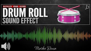 Drum Roll Sound Effect  Royalty Free Sound Effects [upl. by Noevart]