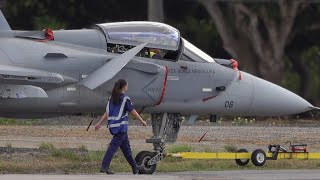 A Morning at CRUZEX F15 F16  F39 Gripen F5 KC390 A29 Various Aircraft Taking Off [upl. by Talanta434]