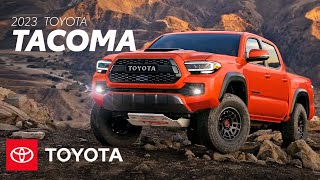 2023 Toyota Tacoma Overview  Toyota [upl. by Farica]