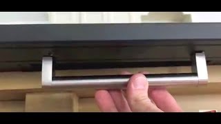 How to install IKEA Door handles  FAST amp EASY [upl. by Eicirtap713]