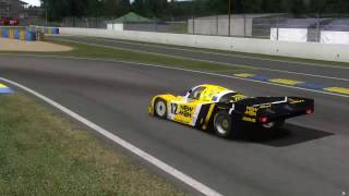 rfactor GTPC Mod  Le Mans [upl. by Raynell]