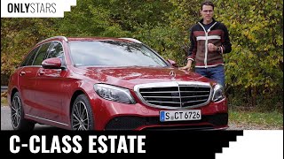 Mercedes CClass Estate Wagon REVIEW TModell C200  OnlyStars Mercedes reviews [upl. by Airlie]