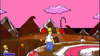 The Simpsons Game  Level 1 Homers Dream [upl. by Eytak911]