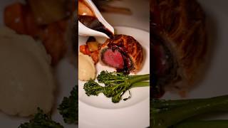 Beef Wellington for 2 at The Court Caledonian Hotel [upl. by Yraht]