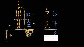 Double Digit Addition with Regrouping  1st and 2nd Grade [upl. by Allerim902]