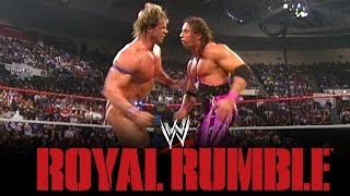 Royal Rumble Recall 1994 CoWinners Lex Luger and Bret Hart [upl. by Eekorehc]