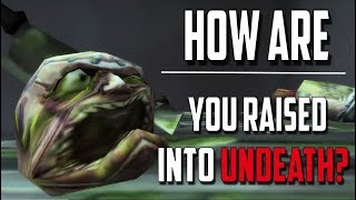 How Do You Become Raised Into Undeath  World of Warcraft [upl. by Garvy]