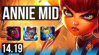 ANNIE vs DIANA MID  11415  NA Grandmaster  1419 [upl. by Kesley]