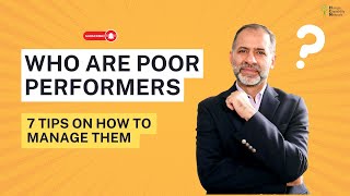 Who are Poor Performers How to Manage themnonperformingemployees performancemanagement [upl. by Sellig]