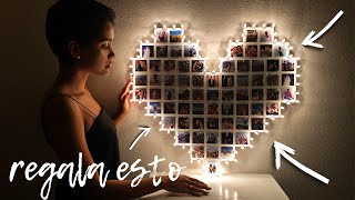 EL REGALO PERFECTO PARA SAN VALENTÍN Una lámpara de corazón para tu novio HAZLO TÚ MISMO  DIY [upl. by Yrneh]