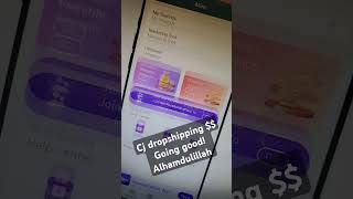 Cj dropshipping earning Alhamdulillah cjdropshipping onlineearning onlineearnmoney dropshipping [upl. by Ggerc275]