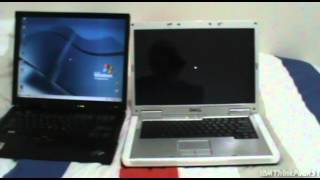 Dell Inspiron 1501 vs IBM ThinkPad R51 Boot Race [upl. by Ettelimay]