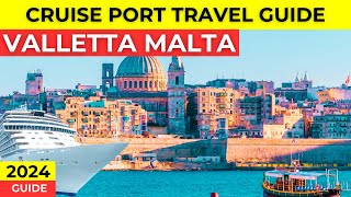 Valletta Malta Cruise Port Travel Guide 2024  Cruise Visitors Guide [upl. by Akimat246]