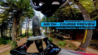 GoPro Slopestyle Course Preview with Nicholi Rogatkin  Shealen Reno  Crankworx Rotorua 2024 [upl. by Roshelle]