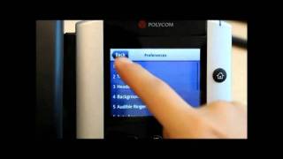 Polycom VVX 500 Demo [upl. by Hakym]