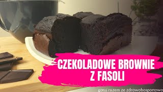 FIT BROWNIE CZEKOLADOWE  fit chocolate brownie [upl. by Bogusz]