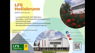 LFS HOLLABRUNN  Allgemeine Informationen [upl. by Adraynek]