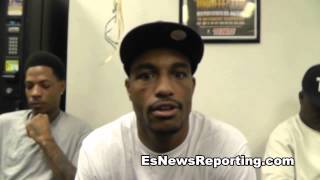 jleon love on fighting gabe rosado talks mayweather vs guerrero may 4th [upl. by Giamo]