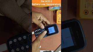 Itel Ace 2 battery temperature too low problem solution [upl. by Nwad]