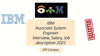 IBM Associate System Engineer Interview 2022 [upl. by Anifur]