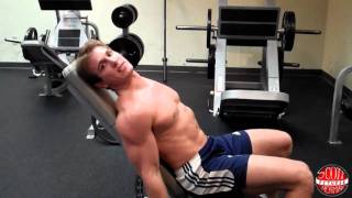 How To Seated Incline Dumbbell Bicep Curl [upl. by Ahseinad]