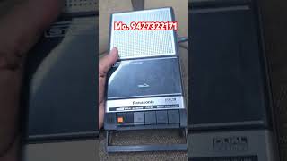 Panasonic tape recorder Mo 9427322171 [upl. by Arvind]