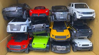 Box Full of Model Cars Mazda Mx5 Koenigesgg Jesko Lamborghini Scv12 Byd Yang Wang U8 Toyota Car [upl. by Ardnod920]